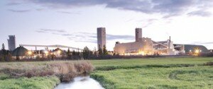 Potash Corp is building a new mine in New Brunswick that is almost finished. Part of their tax deductions comes from the investment in to the new mine. Photo credit: potashcorp.com