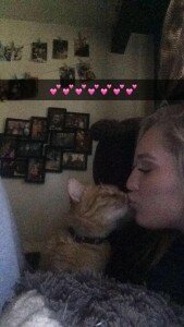 Gimpy and Dudla. Photo courtesy of Eva Dudla.