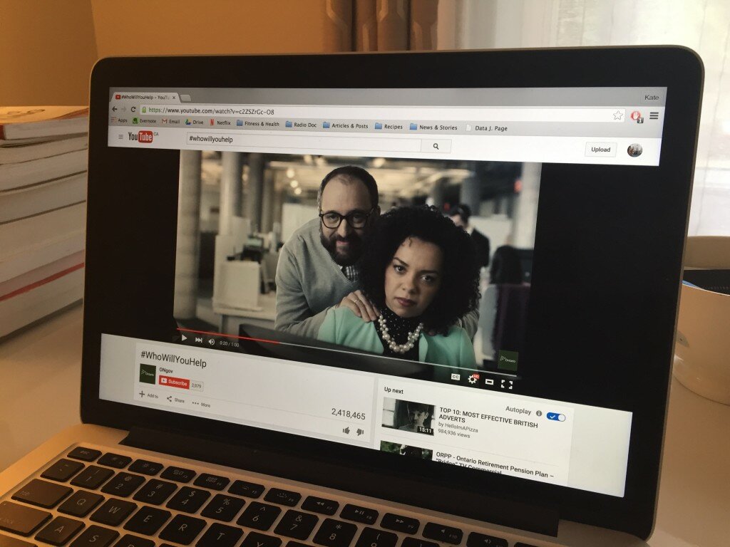 With over 2.5 million views, Ontario's #WhoWillYouHelp campaign is one of many public education campaigns spreading awareness about sexual violence in Canada.