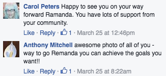 The community shows support to its members through the MCPEI employment Facebook group.