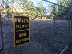 What remains of the Cleveland Estate: nothing Credit: Nicoletta Dini